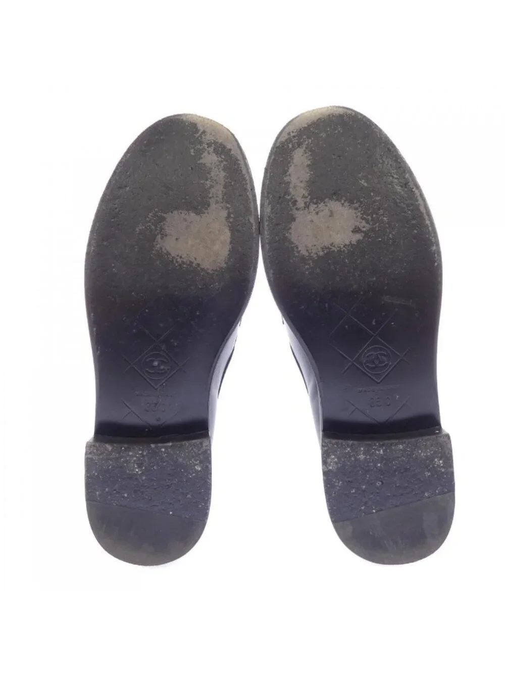 Chanel Loafers Turnlock Quilted Shoes